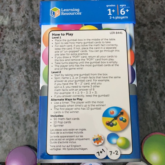 Learning Resources Pop Addition and Subtraction Game - Picture 5 of 8
